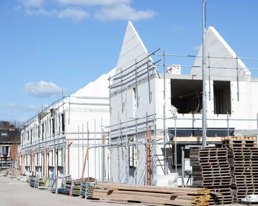 Hoe wordt een huis gebouwd?